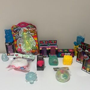 Kids & Adults Squishy Sensory bundle. Same day ship. Everything comes new